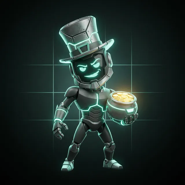 Робот Leprechaun — хитрец с горшком золота